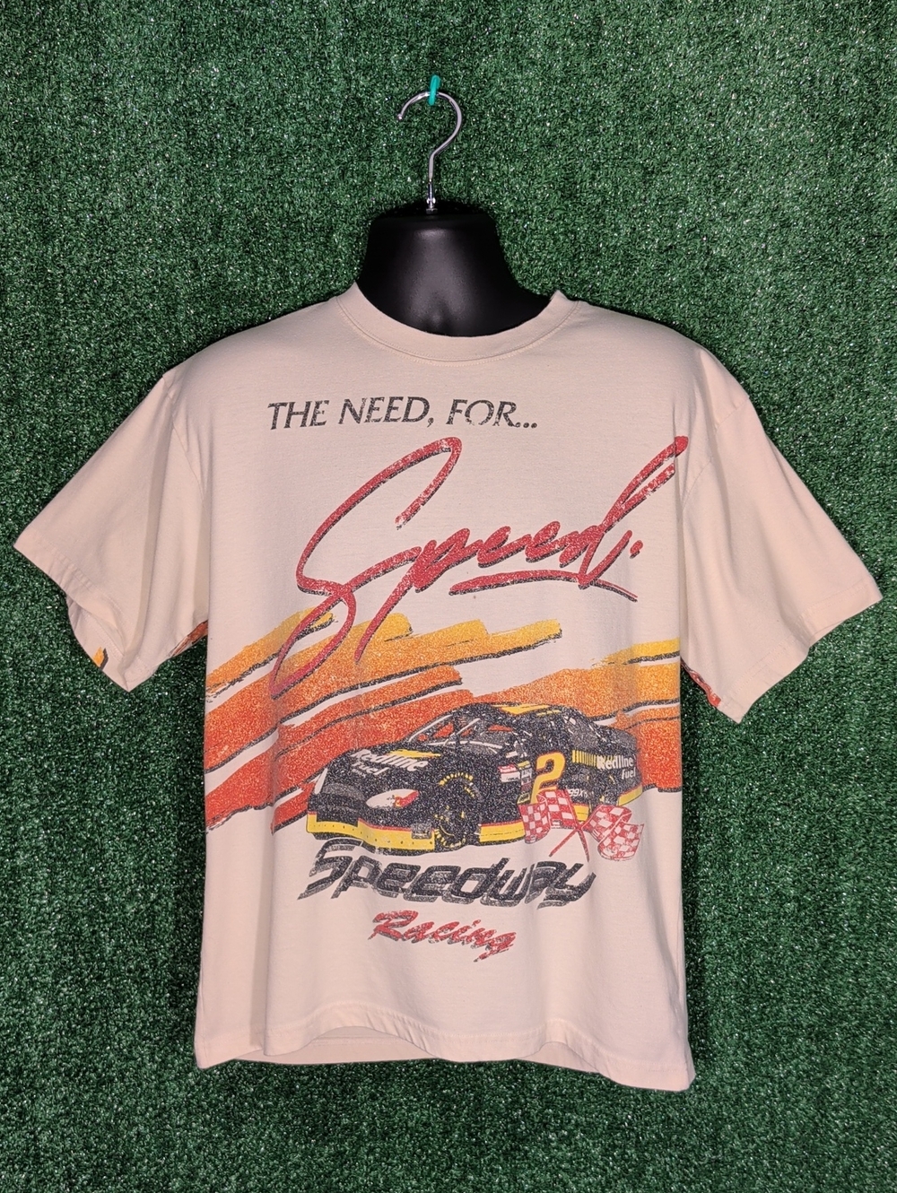 Speedway Racing Graphic AOP T-shirt
